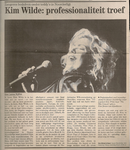 Kim Wilde - 29 jun 1994