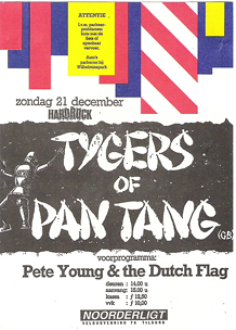 Tigers Of Pantang - 21 dec 1986