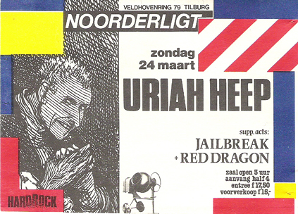 Uriah Heep - 24 mrt 1985