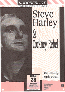 Steve Harley & Cockney Rebel - 28 okt 1990