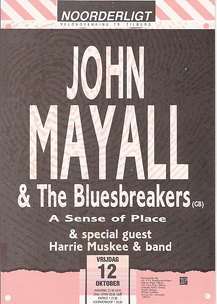 John Mayall & the bluesbreakers  - 12 okt 1990