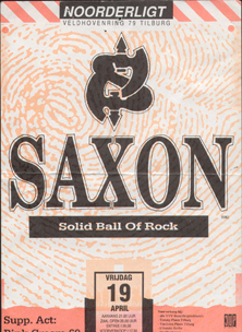 Saxon - 19 apr 1991