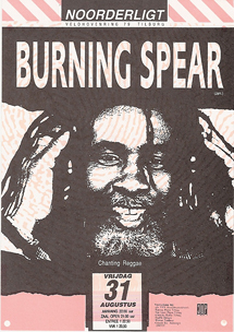 Burning Spear - 31 aug 1990