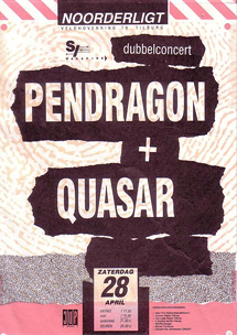 Pendragon / Quasar - 28 apr 1990
