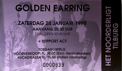 Golden Earring - 24 jan 1998