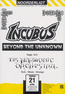 Incubus - 21 apr 1991