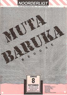 Mutabaruka -  8 sep 1991