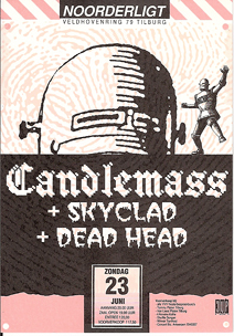 Candlemass / Skyclad / Dead Head - 23 jun 1991