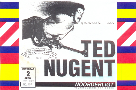 Ted Nugent -  2 apr 1988