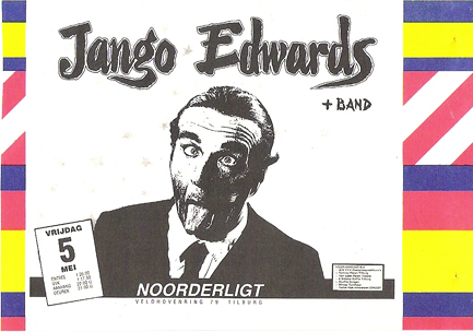 Jango Edwards & Band -  5 mei 1989