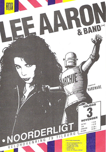 Lee Aaron -  3 nov 1989