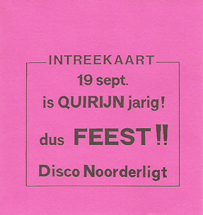 Quirijn-Feest - 19 sep 1989