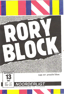 Rory Block - 13 mei 1989
