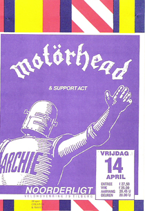 Motörhead - 14 apr 1989