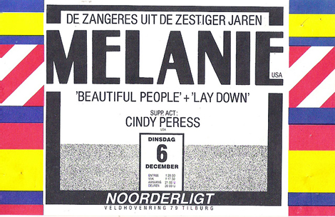Melanie -  6 dec 1988