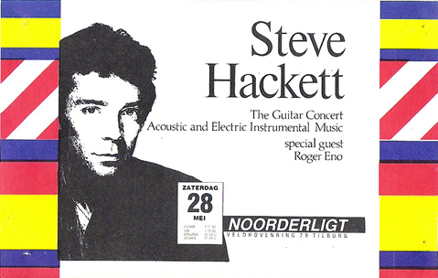 Steve Hackett - 28 mei 1988