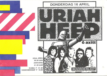 Uriah Heep - 16 apr 1987