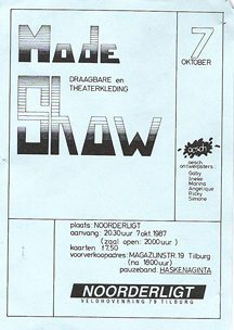 Modeshow Oesch -  7 okt 1987