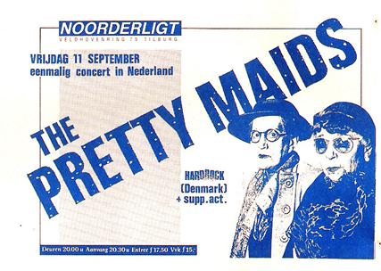 Pretty Maids - 11 sep 1987