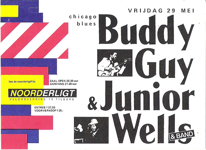 Buddy Guy & Junior Wells - 29 mei 1987
