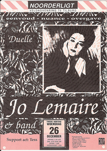 Jo Lemaire - 26 dec 1990