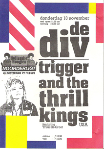 de Div / Trigger and the Thrill Kings (feat.Truus de Groot) - 13 nov 1986
