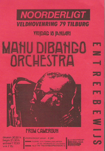 Manu Dibango orchestra - 18 jan 1985