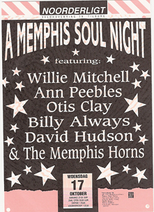 Memphis Soul Night - 17 okt 1990