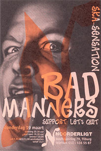 Bad Manners - 19 mrt 1998