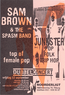 Sam Brown & the Spasm Band - 12 sep 1997