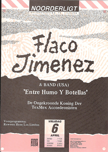 Flaco Jimenez & band -  6 apr 1990