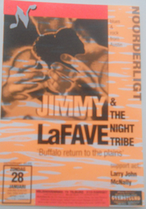 Jimmy Lafave & the Night Tribe - 28 jan 1996
