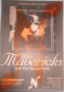 The Mavericks with The Havana Horns - 10 apr 1998