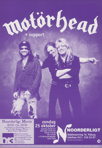 Motörhead - 25 okt 1998