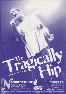 The Tragically Hip -  9 mei 1997