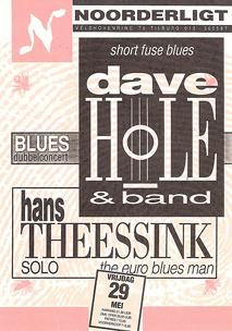Dave Hole & Band / Hans Theessink solo - 29 mei 1992