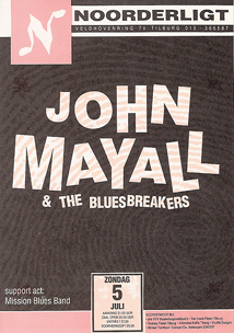 John Mayall the Bluesbreakers -  5 jul 1992