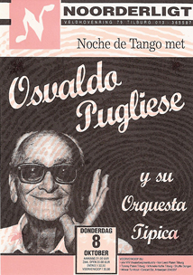 Osvaldo Pugliese y su Orquestra Tipica -  8 okt 1992