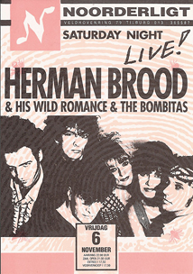 Herman Brood & His Wild Romance & the Bombitas -  6 nov 1992
