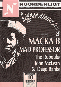Reggae Master Jam - 10 dec 1992