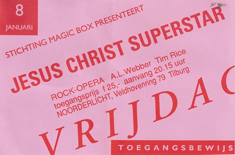 Rock-Opera Jesus Christ Superstar -  8 jan 1993