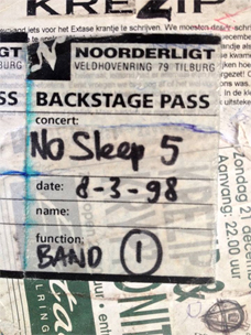 No Sleep 'Til Burg -  8 mrt 1998