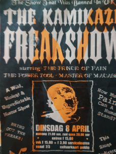Kamikaze Freak Show -  8 apr 1997