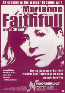 Marianne Faithfull - 20 apr 1997