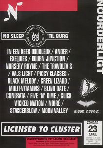 No Sleep 'Til Burg: - 23 apr 1995