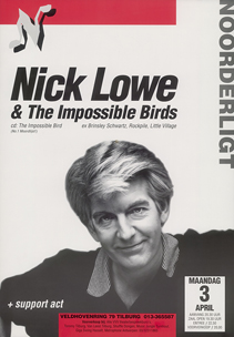 Nick Lowe & the Impossible Birds -  3 apr 1995