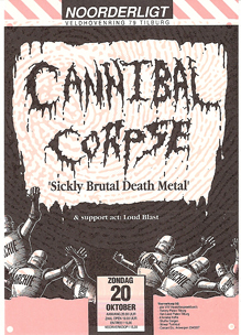 Cannibal Corpse - 20 okt 1991