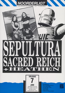 Sepultura -  7 jun 1991
