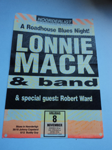Lonnie Mack / Robert Ward -  8 nov 1991