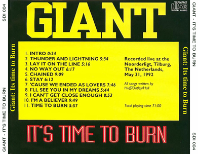 Giant - 31 mei 1992
